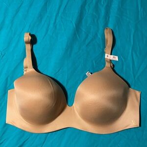 Victoria secret, lightly lined, wireless bra, nude, 36D